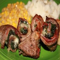 Steak Pinwheels Stuffed With Spinach and Bacon image