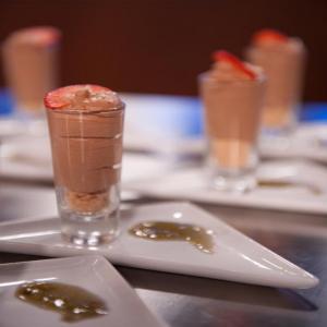 Brandy Kissed Chocolate Mousse with Coconut Crumble_image