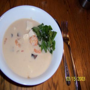 Tom Ka With Tofu (Or Tom Yam) Soup image