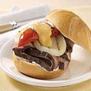 Grilled Steak & Onion Sandwiches image