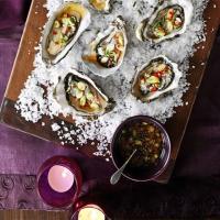 Oysters with chilli & ginger dressing image
