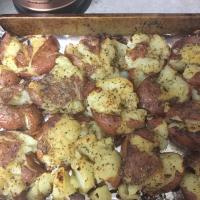 Crispy Chipotle Roasted Smashed Potatoes image
