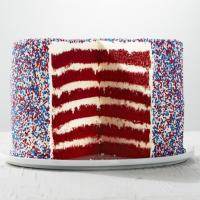 Red Velvet Fireworks Cake image