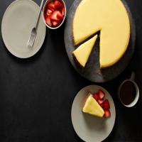 Cheesecake With Meyer Lemon-Ginger Curd_image