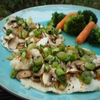 Steamed Sea Bass With Ginger and Shiitakes image