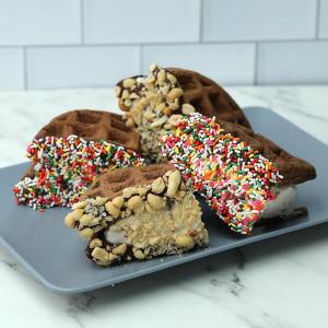 Frozen Waffle Treats Recipe by Tasty_image