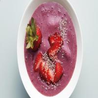 Mixed Berry, Almond, and Chia-Seed Smoothie Bowl_image