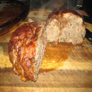 Meatloaf With BBQ Sauce_image