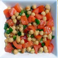 Chickpea and Fresh Tomato Toss image