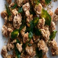 Taiwanese Popcorn Chicken With Fried Basil image