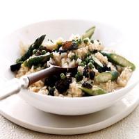 Risotto with Asparagus and Morel Ragoût_image