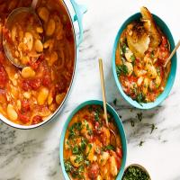 Roasted Tomato and White Bean Stew image