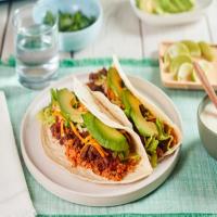 Beef Soft Tacos with Spanish Rice image