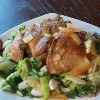Slow Cooker Adobo Chicken with Bok Choy_image