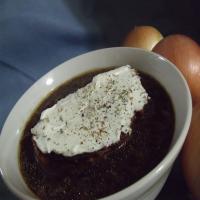 Onion Soup With Herbed Cheese Toasts (Ww 5 Points)_image
