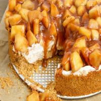 No-Bake Apple Pie Cheesecake image
