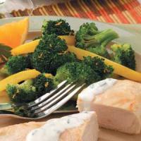Gingered Yellow Pepper 'n' Broccoli_image