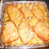 Pork Chop Potato Casserole image