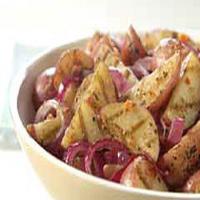 Grilled Potato and Onion Salad image