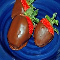 Chocolate Cover Strawberries With a Surprise Filling image