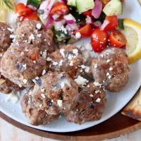 Greek Meatballs with Tzatziki Sauce_image