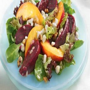 Roasted Beets and Nectarine Salad image