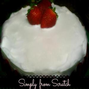 Strawberry Glazed Cake_image