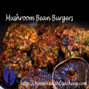 Mushroom Bean Burger image