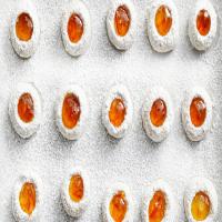 Orange-Almond Thumbprint Cookies_image