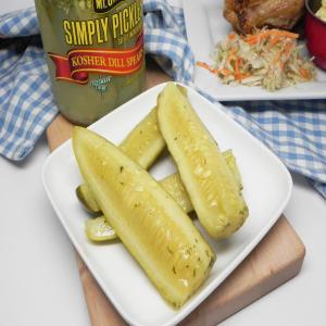 Two-Ingredient Ranch Kosher Dill Pickle Spears_image