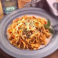 Chicken in Creamy Tomato Sauce with Linguine_image