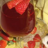 Strawberry Water (Or Strawberry Cordial) image