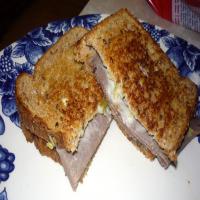 Grilled Roast Beef & Green Chile Sandwiches image