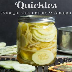 Quickles (Quick Pickled Cucumbers and Onions)_image