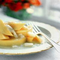 Mango with Pineapple Ginger Sauce_image