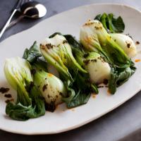Healthy Spicy Steamed Baby Bok Choy_image