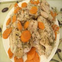 Italian Dressing Whole Chicken Crock Pot Recipe image