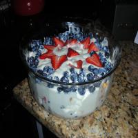 Patriotic Berry Trifle image