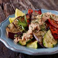 Chilled, Grilled Veggies with Tuna image