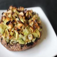 Avocado Stuffed Portobello Mushrooms image