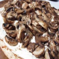 Roasted Garlic and Mushroom Pizza image
