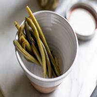 Refrigerator Dill Pickled Green Beans image