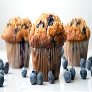 Blueberry Banana Muffins (Vegan/Sugar-free/Oil-free) Recipe - (4.3/5)_image
