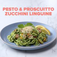 Pesto And Prosciutto Zucchini Linguine Recipe by Tasty_image