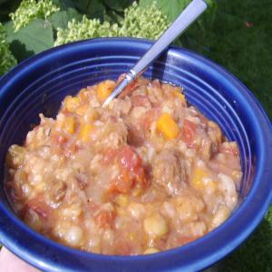 Vegetable-Beef Barley Soup (Crock Pot) image