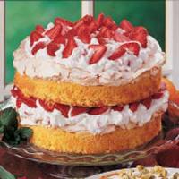 Strawberry Meringue Cake_image