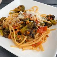 Linguini with Roasted Broccoli Pesto_image