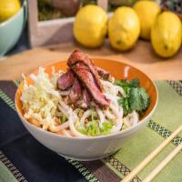 Spicy Steak Noodle Bowl with Sesame Soy Dressing image