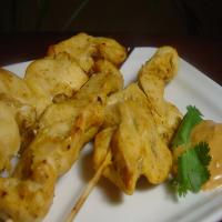 Chicken Sate With Peanut Sauce_image