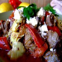 Grecian Lamb With Vegetables image
